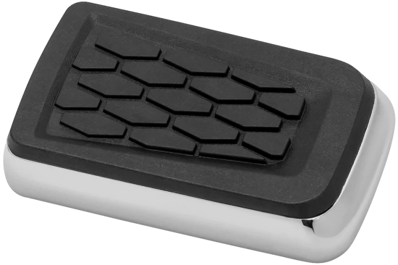 Kuryakyn Hex Brake Pedal Pad Chrome