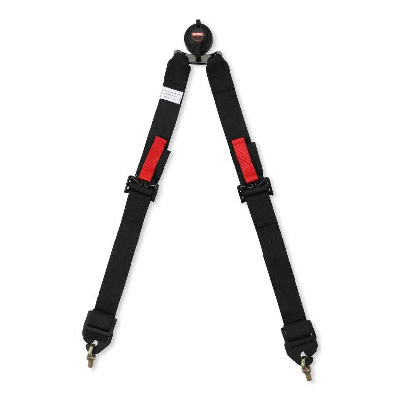RaceQuip Schwarzes FIA CAMLOCK 6-Punkt 2-Zoll-Pull-Down-Lap-FHR
