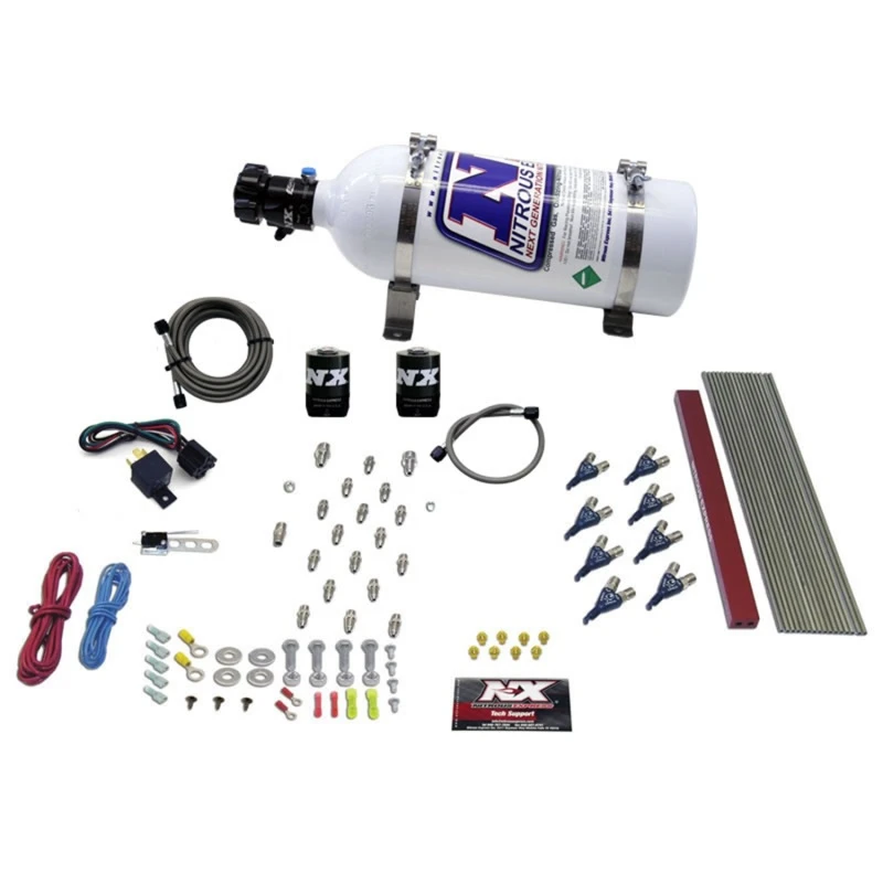 Nitrous Express GM LT1/LS1 Pro Piranha Düse Gas Nitrous Kit mit 5lb Flasche
