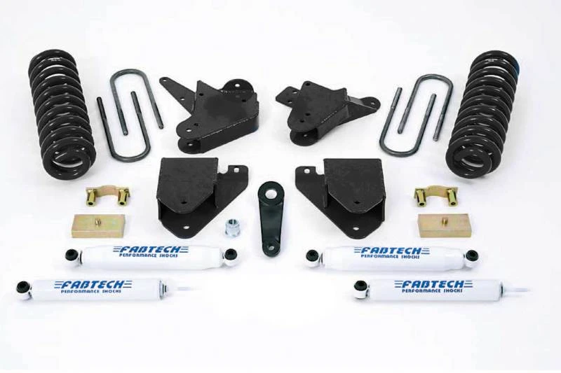 Fabtech 01-04 Ford F250/350 2WD 6 Zoll Basic-System mit Perf.-Shocks