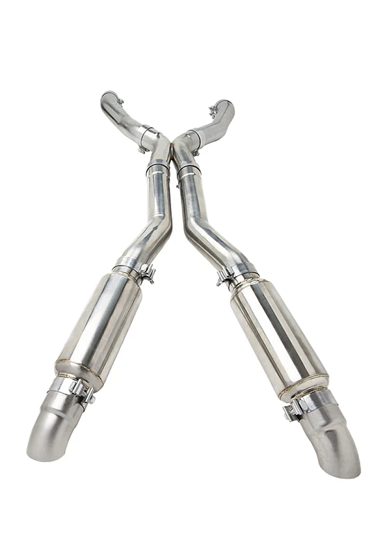 Kooks 79-95 Ford Mustang 5.0L 4V Coyote 3 Zoll x 3 Zoll Edelstahl-Rennauspuff-Kit