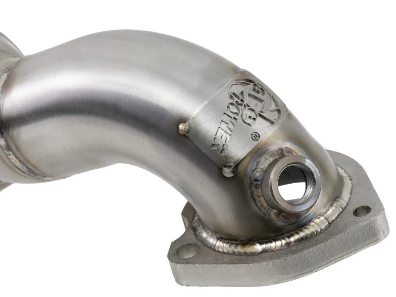 aFe 09-13 MINI Cooper S (R56) L4 1.6L (t) Twisted Steel Abgasrohr 2-1/2 Zoll 304 Edelstahl mit Kat