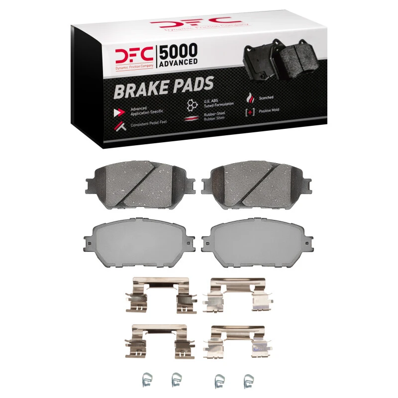 DFC 06-15 Lexus IS250 Front 5000 Advanced Ceramic Brake Pads and Hardware Kit