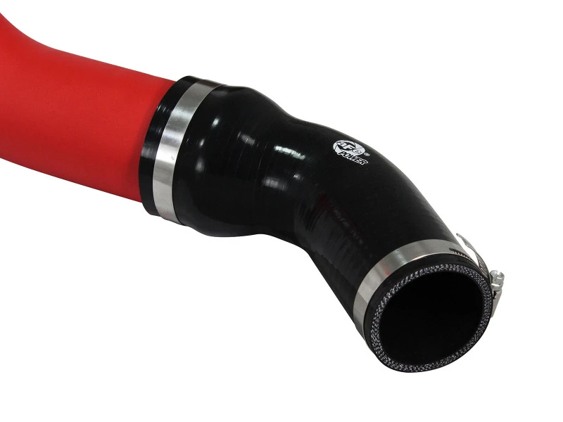 aFe BladeRunner Intercooler-Rohr Heißseite 3 Zoll Ram 1500 14-15 EcoDiesel V6-3.0L (td) - Rot