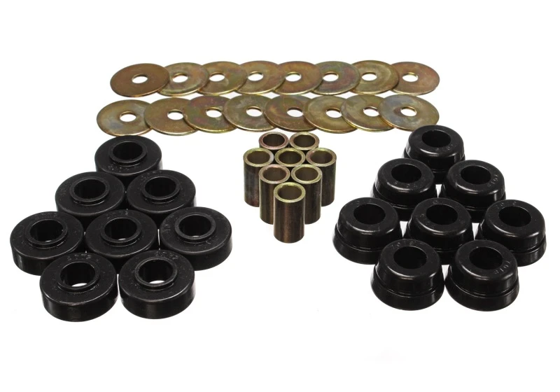 Energy Suspension Gm Karosserie-Montagesatz mit Hardware - Schwarz