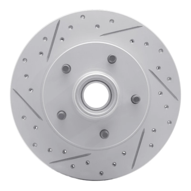DFC 82-95 Buick Regal Front Left Drilled & Slotted Geoperformance Rotor
