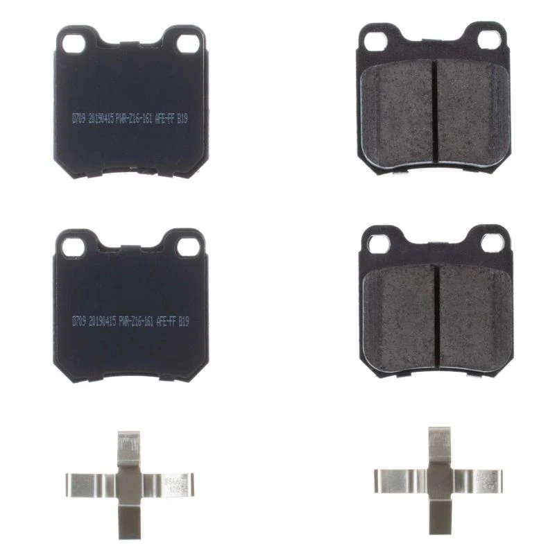 powerstop_17-709-679451125252c Power Stop 97-01 Cadillac Catera Rear Z17 Evolution Ceramic Brake Pads w/Hardware