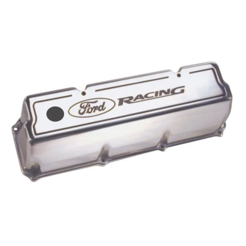 Ford Racing Poliertes Aluminium Ventildeckel