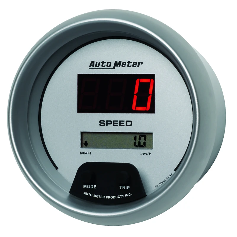 Autometer Ultra-Lite 3 3/8in 160 MPH Digital Speedo Gauge
