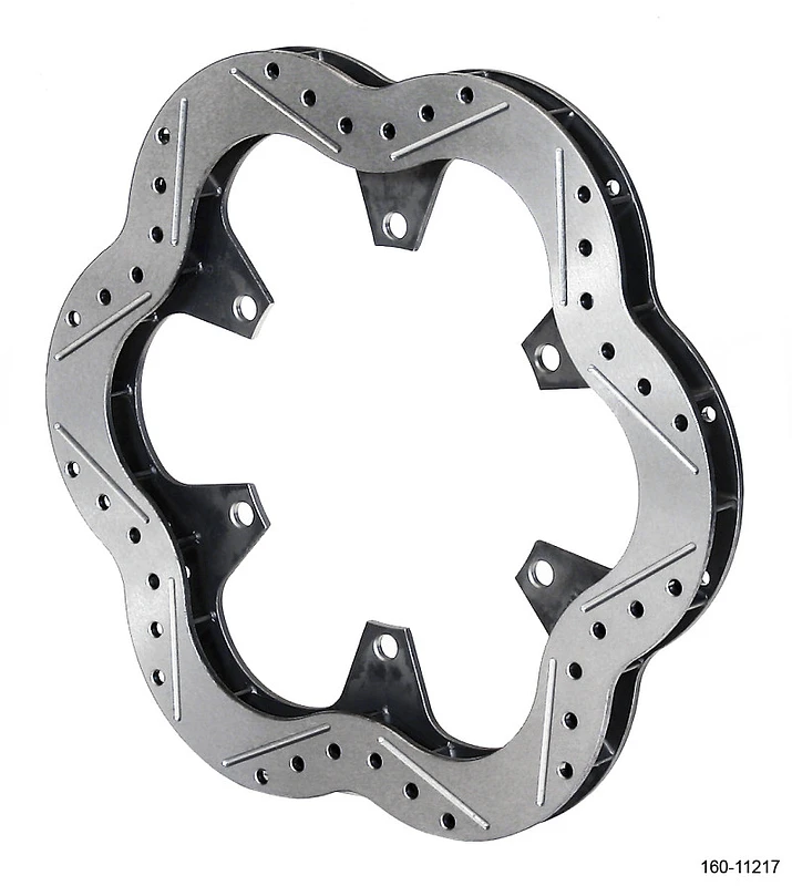 Wilwood Bremsscheibe-Edelstahl, geschliffen 10,50 x 0,810 - 6 auf 5,50 Zoll