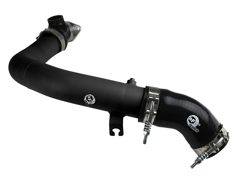 aFe BladeRunner 2,5-Zoll-Aluminium-Hot-Side-Ladungsrohr für 15-20 Subaru WRX 2.0T - Schwarz