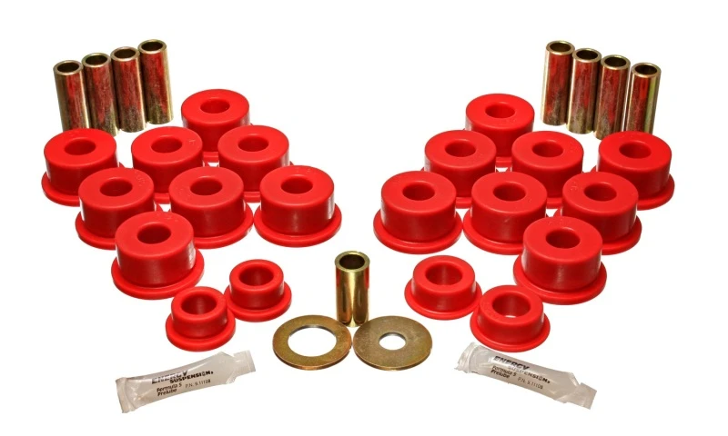 Energy Suspension Hinterer Kontrollarm-Buchsen - Rot