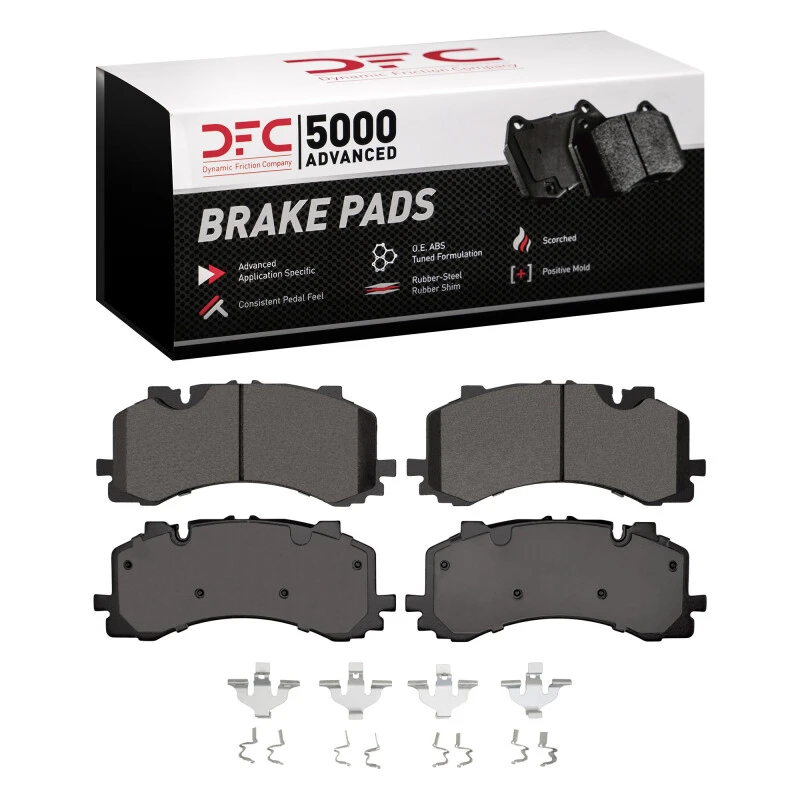DFC 19-21 Audi A8 Front 5000 Advanced Ceramic Brake Pads and Hardware Kit
