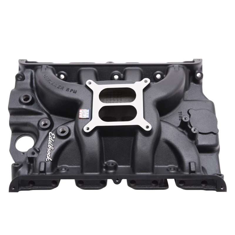 Edelbrock Ansaugkrümmer Ford Performer RPM FE Schwarz