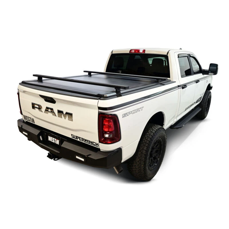 Westin EXP Truck Cap V2 Aluminum Cross Rail - 73in