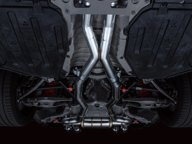 AWE SwitchPath Katback-Auspuff für BMW G8X M3/M4 - Chrom-Silber-Spitzen