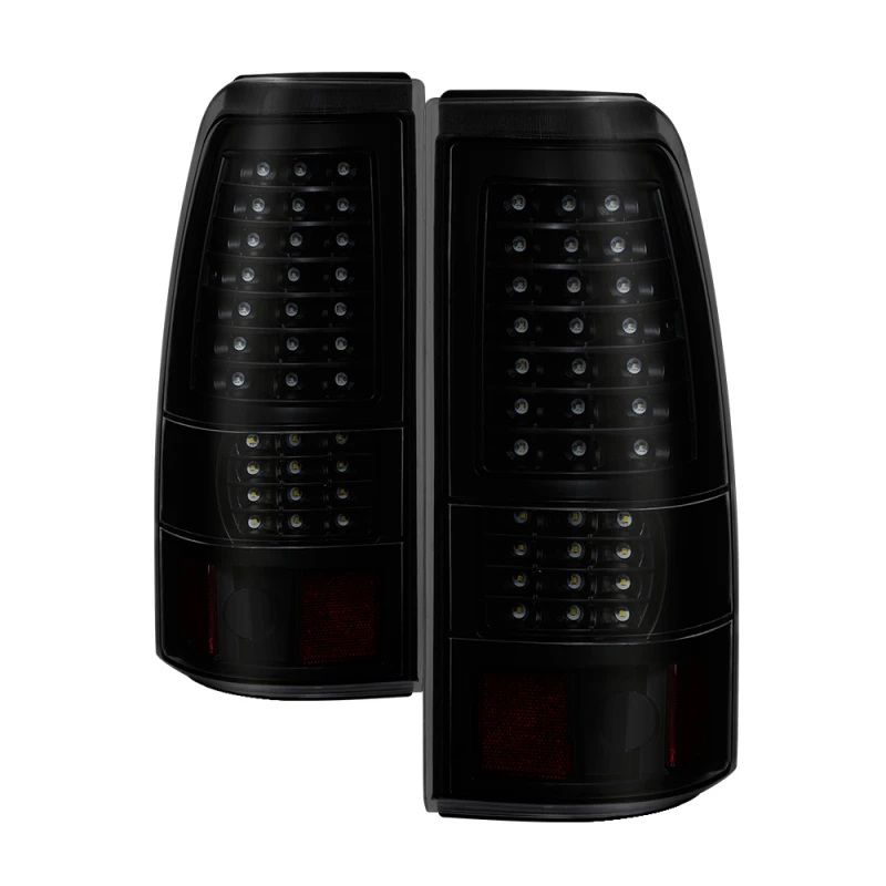 spyder_9037641-6794bc72e23f4 xTune 03-06 Chevrolet Silverado 1500 LED Tail Lights - Black Smoke (ALT-JH-CSIL03-LED-BSM)