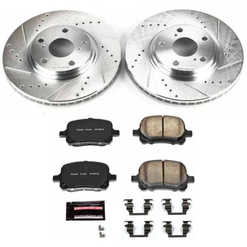powerstop_K1135-679460b9968ad Power Stop 99-01 Lexus RX300 Front Z23 Evolution Sport Brake Kit