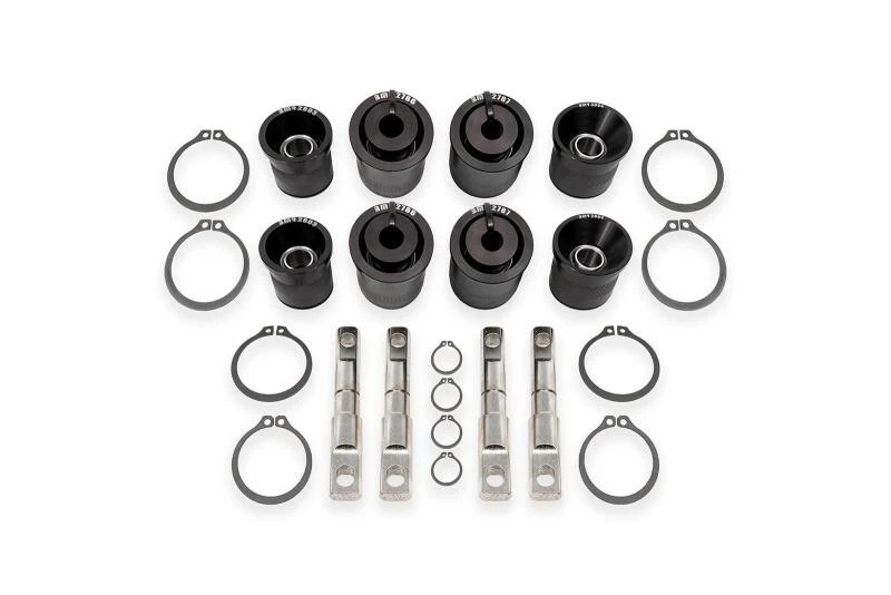 BMR Rear Upper & Lower Control Arm Bearing Kit for 06-13 Chevrolet Corvette (C6) Z06/ZR1 - Black