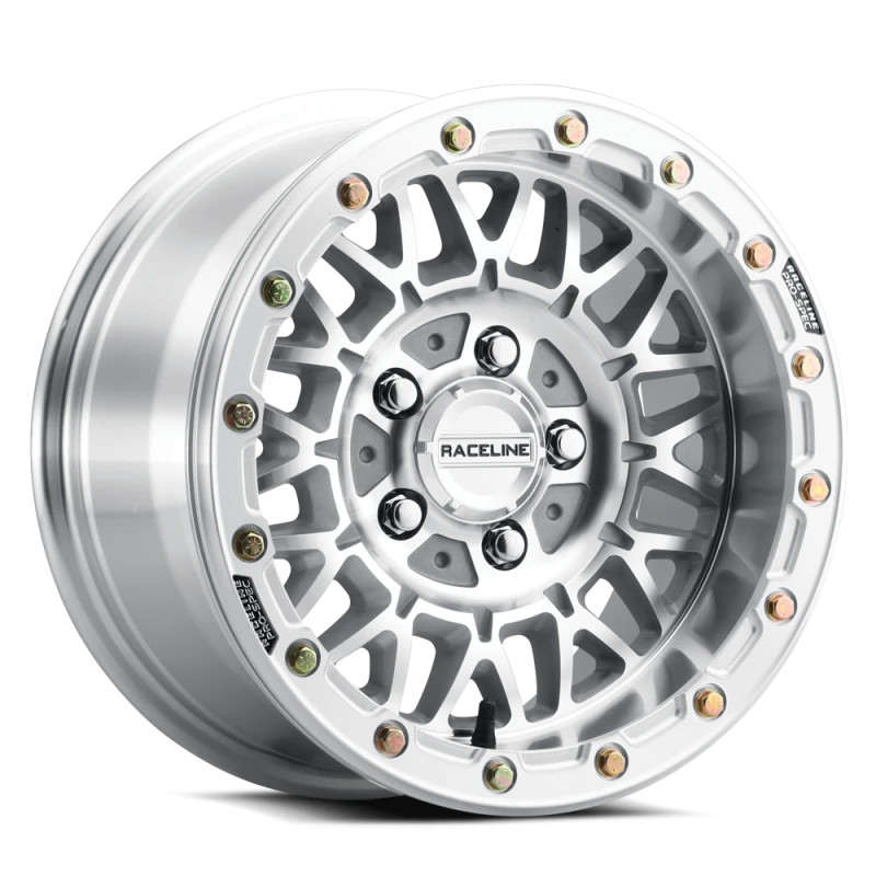 Raceline A15 Omega 15x10in / 6x139.7 BP / 25mm Offset / 78.1mm Bore - Machined