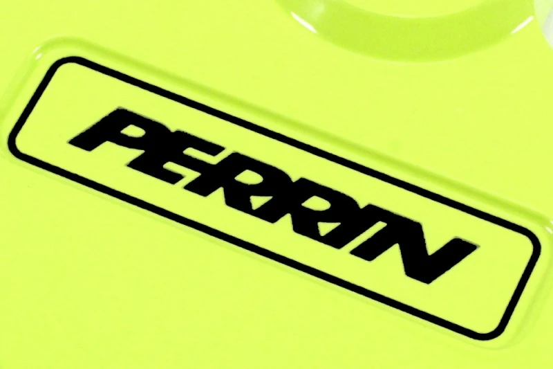 Perrin Cam Solenoid Cover for 15-22 Subaru WRX - Neon Yellow