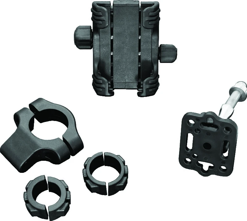 Kuryakyn Tech-Connect Bar Mount for 7/8 to 1-1/4 inch Bars 1-5/8 to 3-5/8 inches Wide