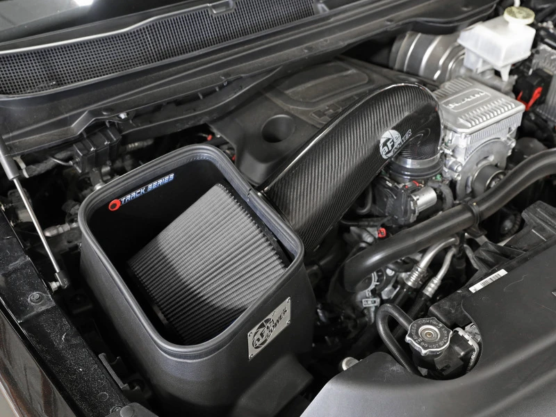 aFe 19-20 Dodge RAM 1500 5.7L Track Series Carbon Fiber Cold Air Intake System w/Pro DRY S Filter