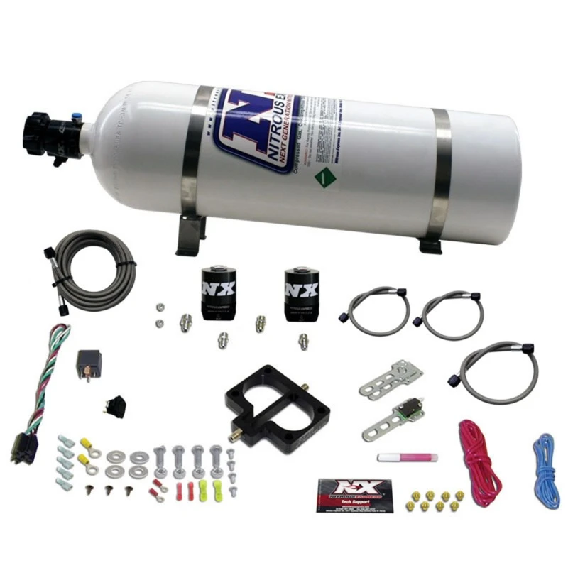 nitrous-express_20945-15-6794309ce8d65 Nitrous Express Dodge TBI (Magnum) Nitrous-Platten-Kit (Magnum-Motor) mit 15lb-Flasche