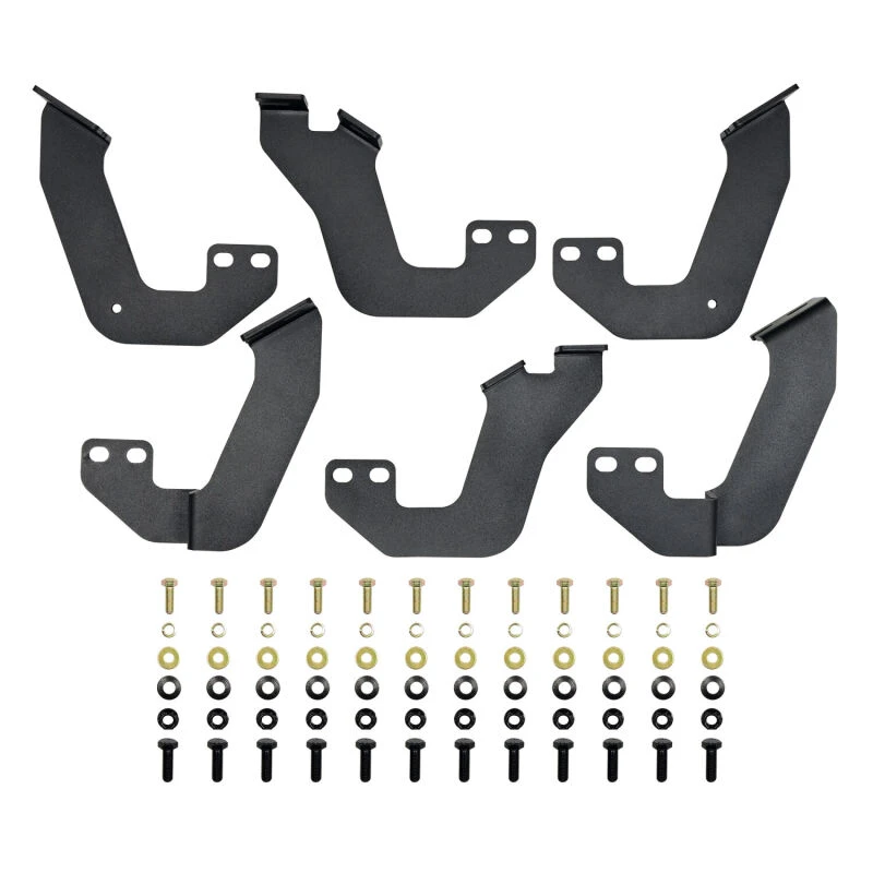 Westin 24-26 Toyota Land Cruiser Outlaw Running Boards Textured Black