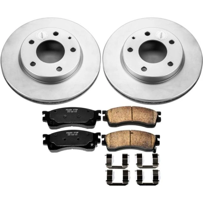 powerstop_CRK788-67944ff7ac5aa Power Stop 01-03 Mazda Protege Front Z17 Evolution Geomet Coated Brake Kit