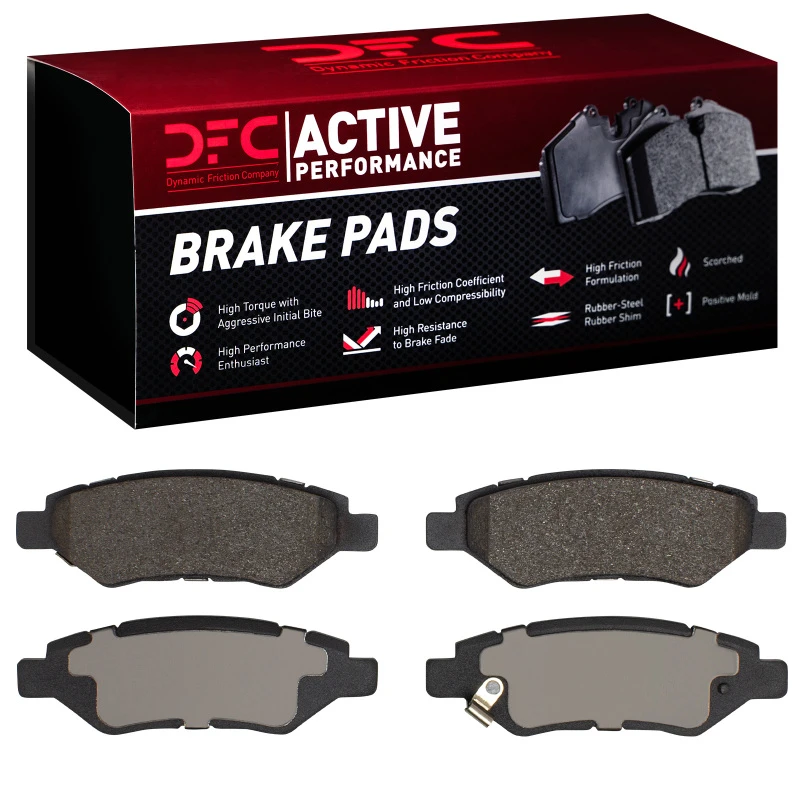 DFC 08-16 Cadillac CTS Rear Active Performance Pads - Low Metallic