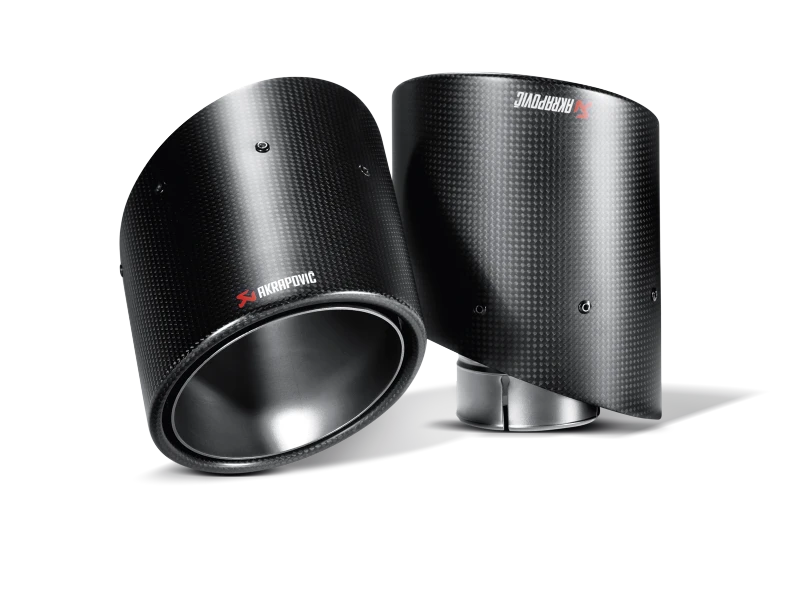 Akrapovic Tail Pipe Set (Carbon) for 08-14 Mitsubishi Lancer Evolution