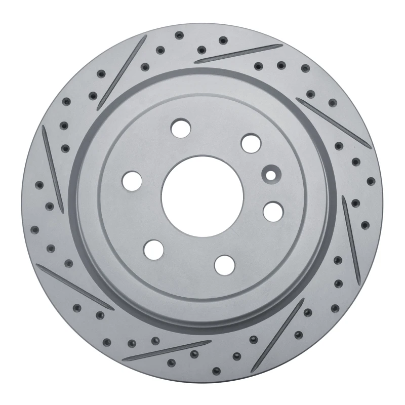 DFC 10-16 Cadillac Srx Rear Left Drilled & Slotted Geoperformance Rotor