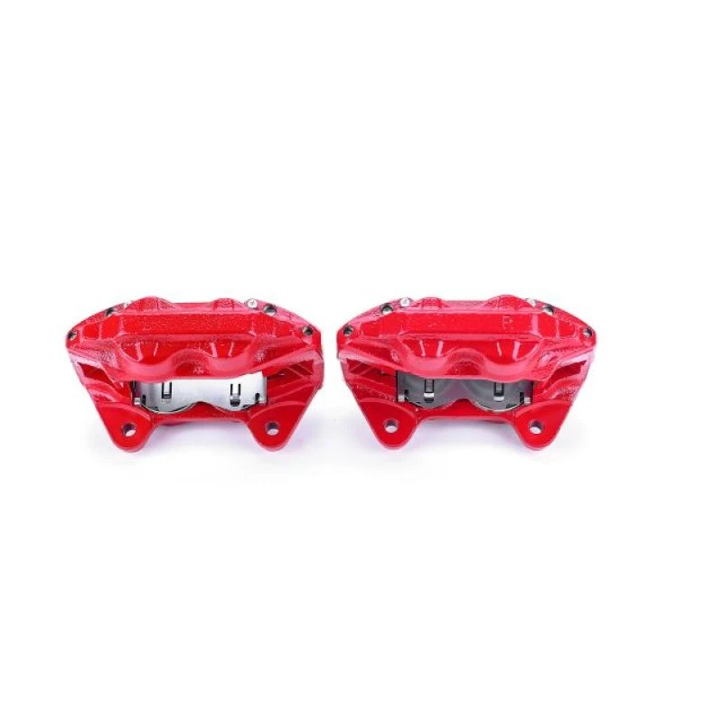 powerstop_S2768-679459ae63743 Power Stop 03-07 Lexus LX470 Front Red Calipers w/o Brackets - Pair