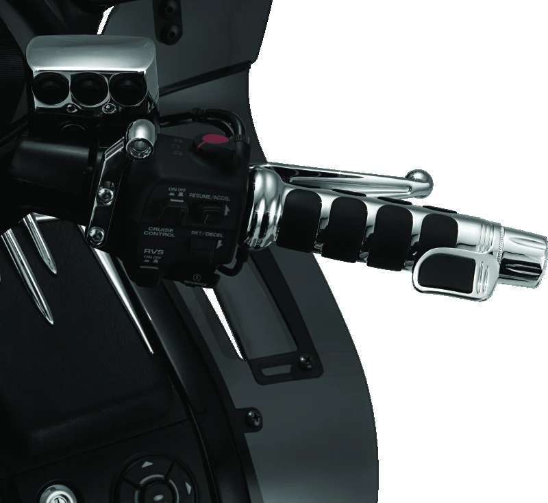 Kuryakyn Contoured ISO Throttle Boss for GL1800 Models Chrome