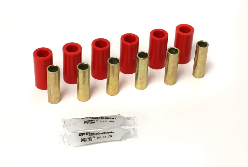 Energy Suspension Cj Sprg Bush/ Frt oder Rr - Rot