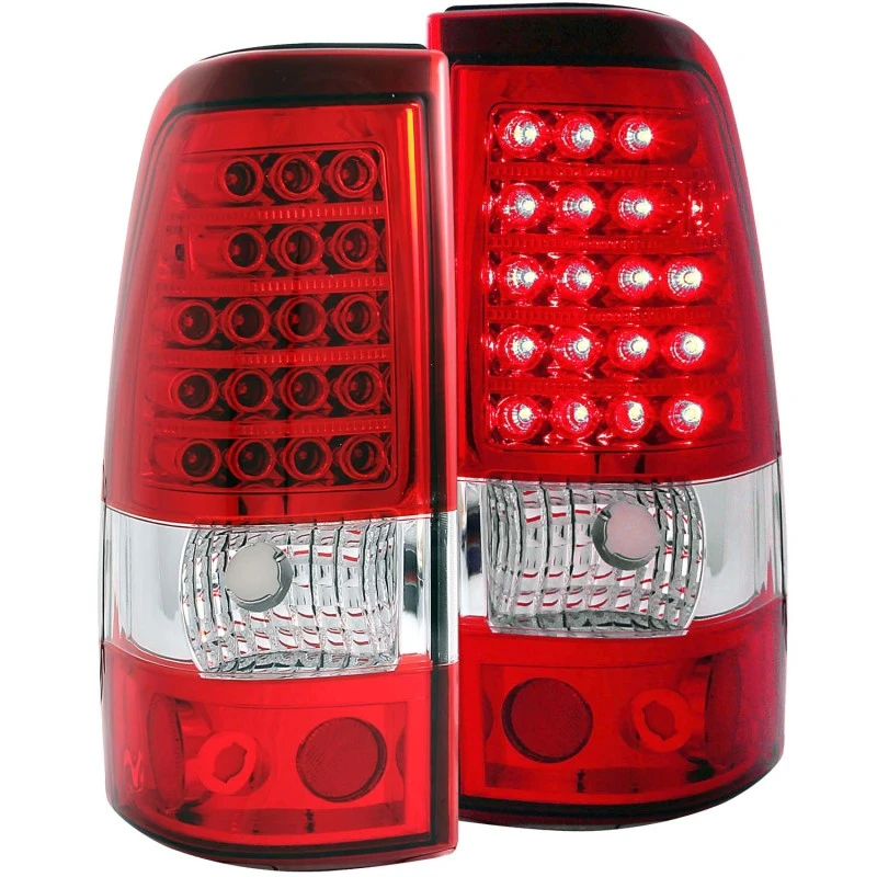 ANZO 2003-2006 Chevrolet Silverado 1500 LED-Rückfahrscheinwerfer Rot/Klar