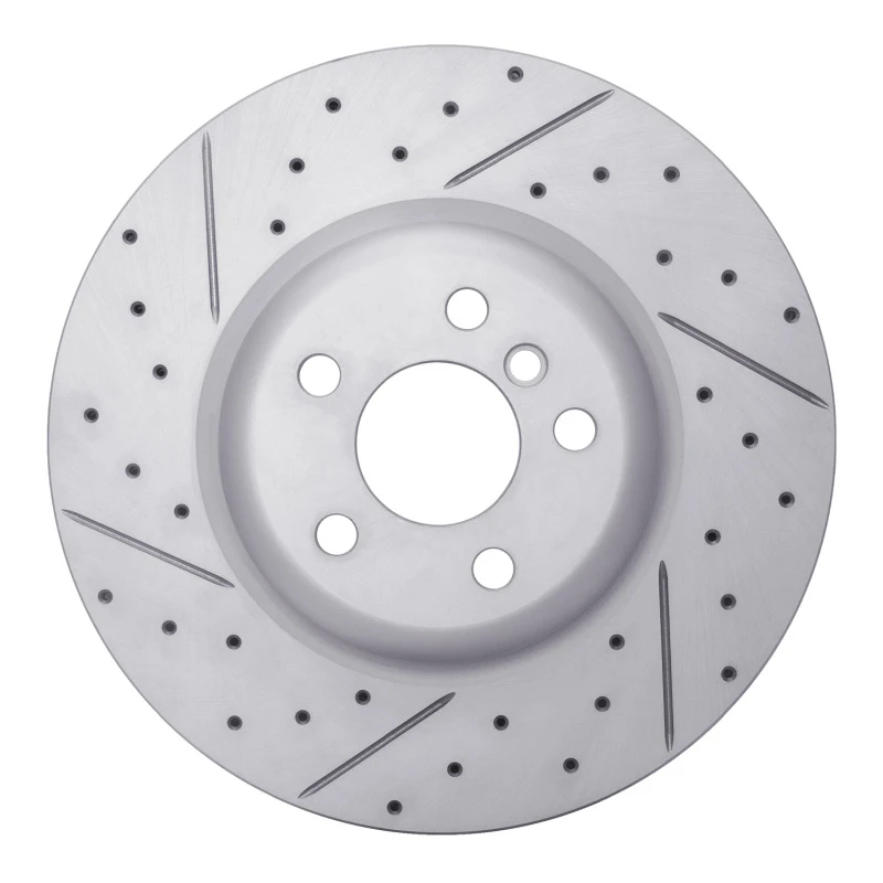 DFC 16-26 BMW 530I Xdrive Rear Left Drilled & Slotted Geoperformance Rotor