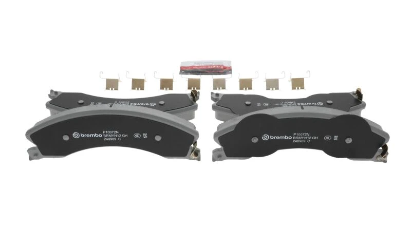 Brembo 09-17 Chevrolet Silverado 2500 HD/GMC Sierra 2500 HD/Silverado 3500 HD Front NAO Brake Pad