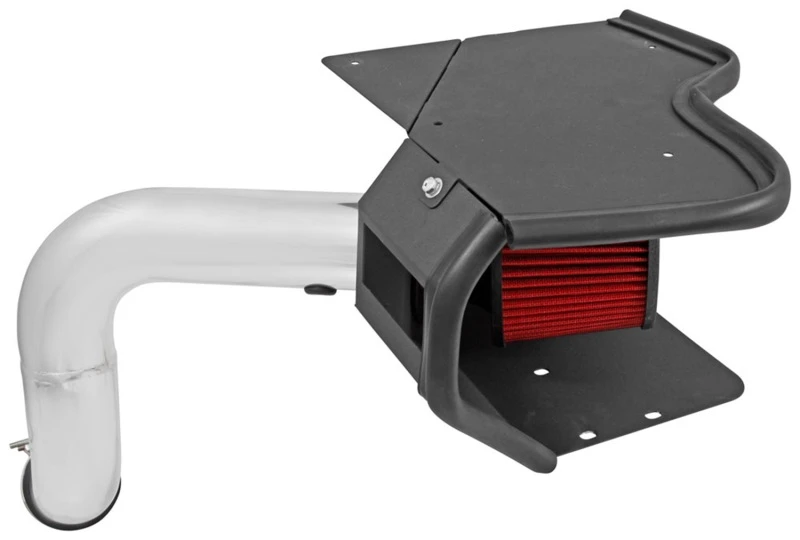 Spectre 11-16 Jeep Patriot L4-2.0L F/I Luftansaugkit - Poliert mit rotem Filter