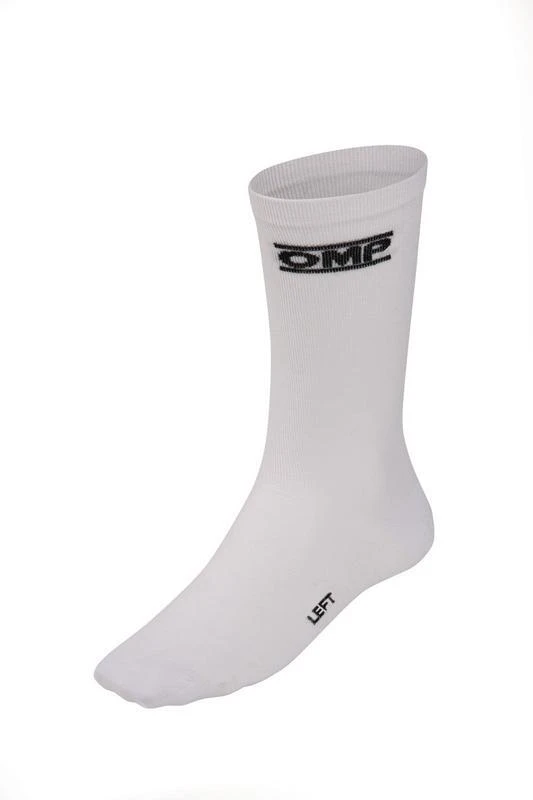OMP Tecnica Socks White Size S