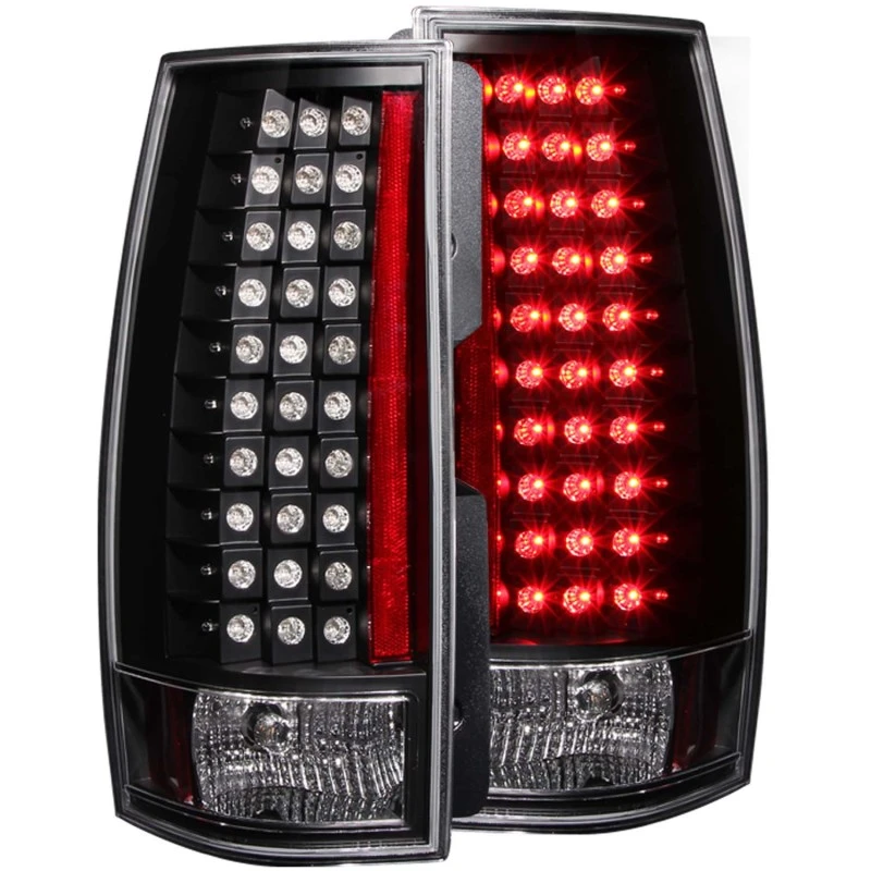 ANZO 2007-2014 Chevrolet Suburban LED-Rückleuchten Schwarz G4