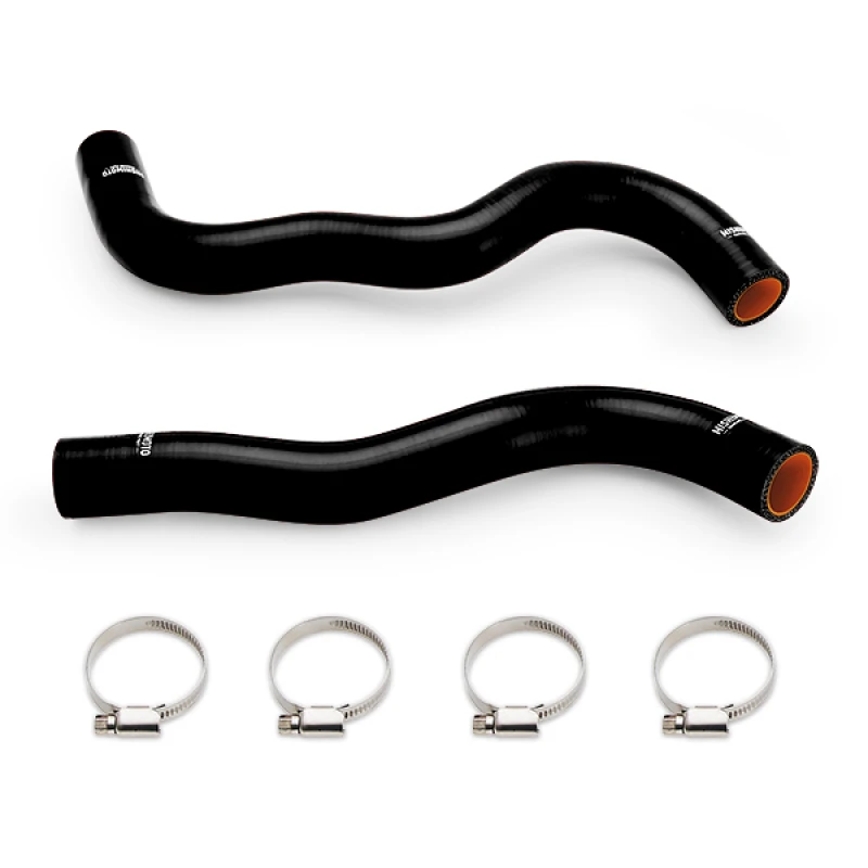 Mishimoto 2016+ Honda Civic 1.5T Schwarzes Silikon-Kühlflüssigkeitsschlauch-Kit