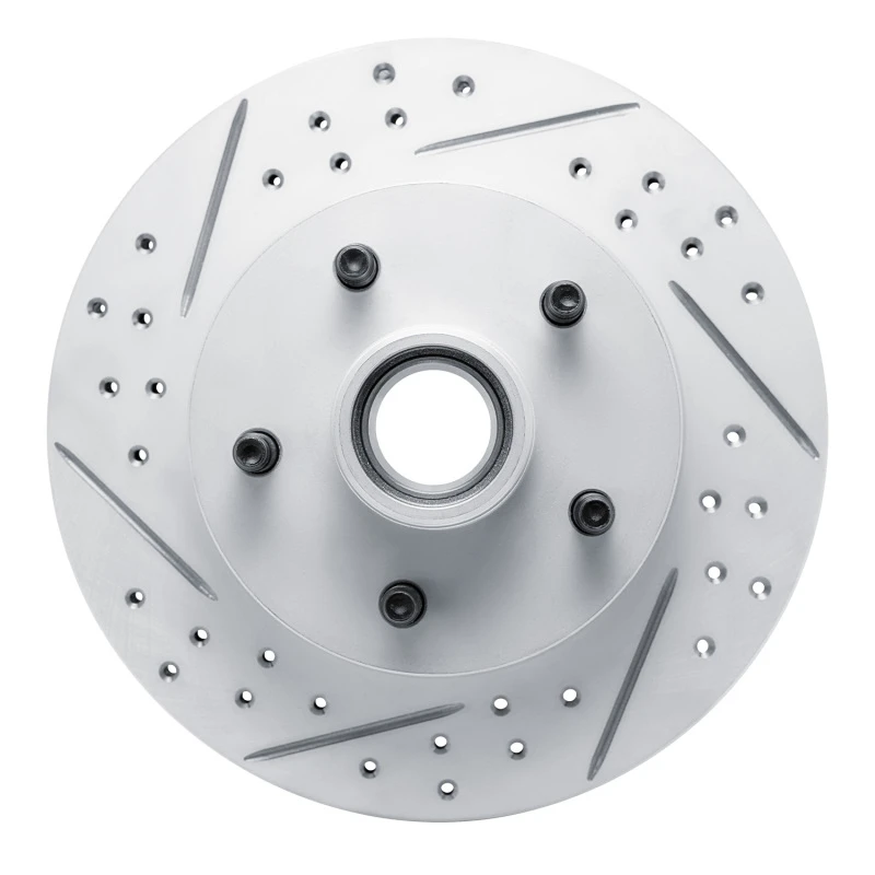 DFC 83-97 Ford Ranger (USA/Canada) Front Left Drilled & Slotted Geoperformance Rotor