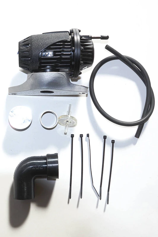 HKS SSQV4 Black Edition Blow Off Valve with Return Kit for 08-14 Subaru Impreza WRX STI / 15+ WRX STI GRB/VAB