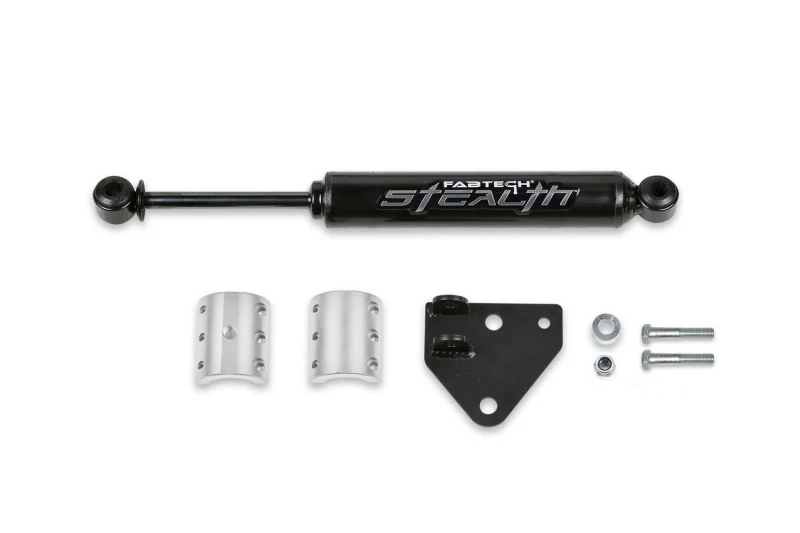 Fabtech 18-21 Jeep JL 4WD Stealth Lenkstabilisator-Kit (Hohe Freigabe/Nicht-Serienhöhe)
