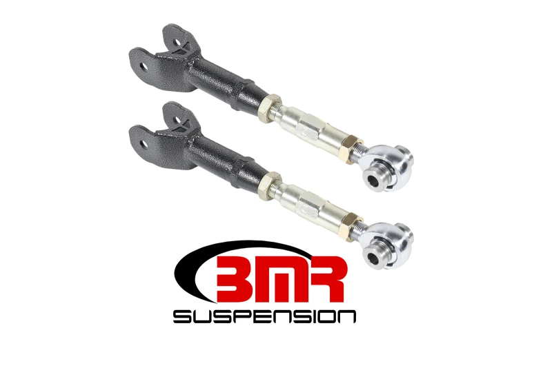 BMR 16-17 6. Generation Camaro Oberer Trailing Arm mit On-Car-Verstellbarem Rod End - Schwarz Hammertone
