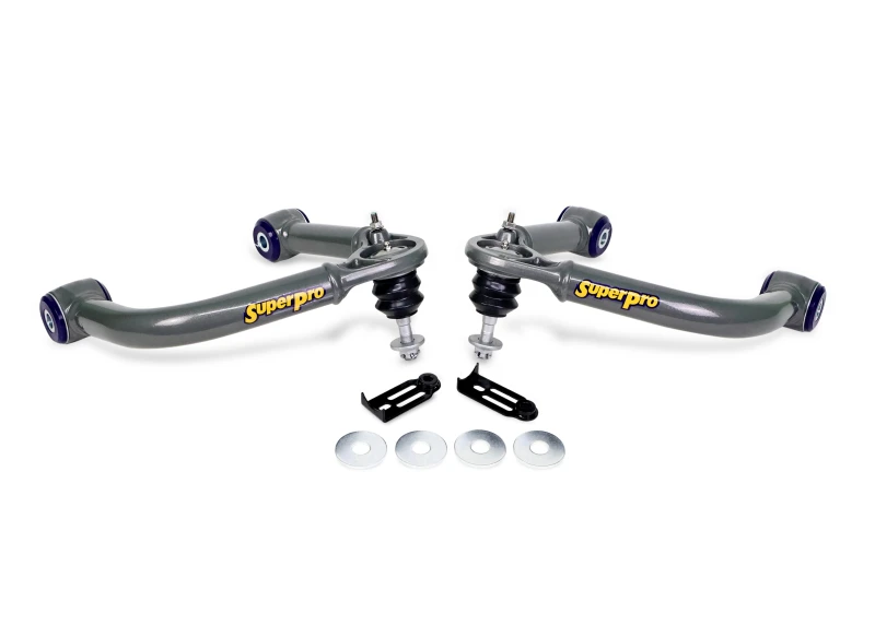 SuperPro 2022-2026 Toyota Tundra Fixed Offset Upper Control Arm Set