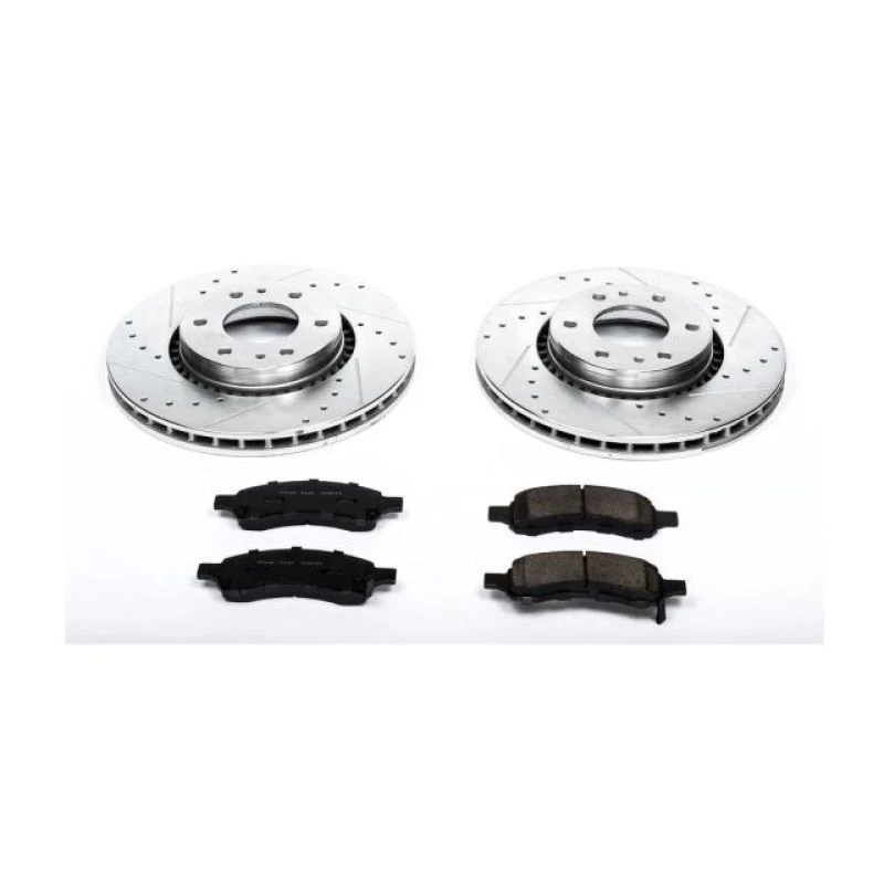 powerstop_K2059-67944bc361e9a Power Stop 06-07 Buick Rainier Front Z23 Evolution Sport Brake Kit