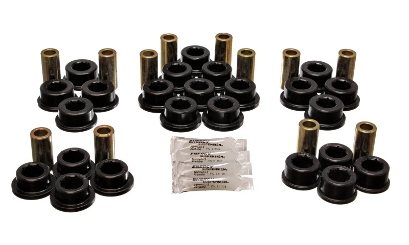 Energy Suspension 87-92 Toyota Supra Schwarzes Hinteres Kontrollarm-Buschings-Set